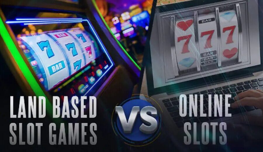 Online Slots vs. Land Slots: Pros & Cons Compared